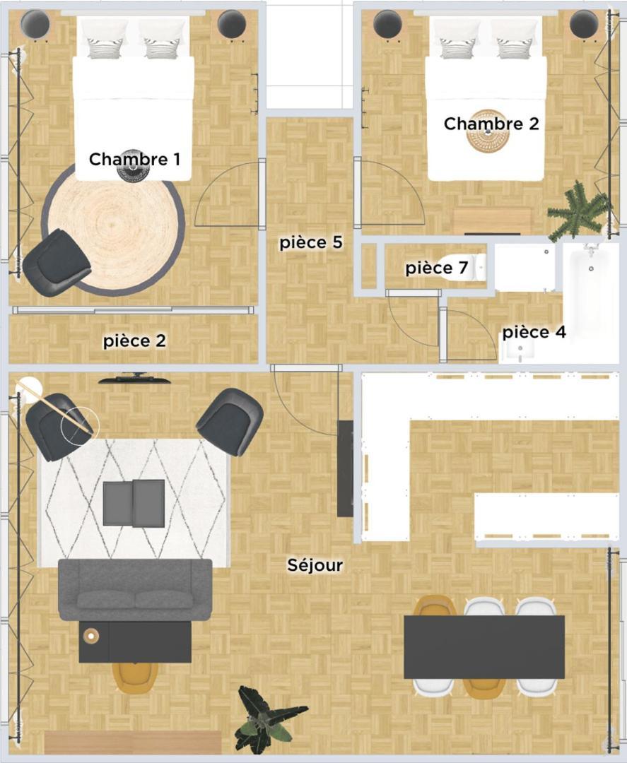 Functional 2 Bedroom Apartment リール エクステリア 写真